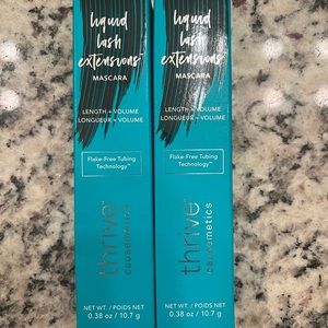 NIB Thrive Causemetics liquid lash extensions mascara (2 boxes)
